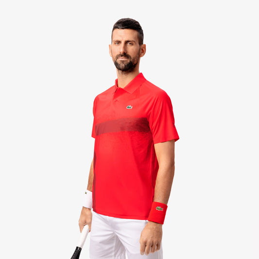 Polo Oficial Lacoste Djokovic Roja 2025