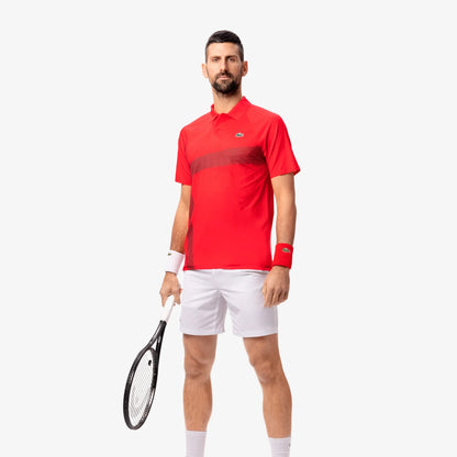 Polo Oficial Lacoste Djokovic Roja 2025