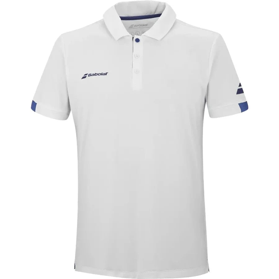 Polera Babolat Play Polo Men White