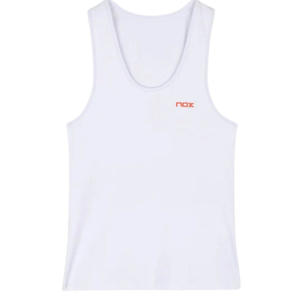 Polera Nox Mujer Tirantes Team Fit Blanca
