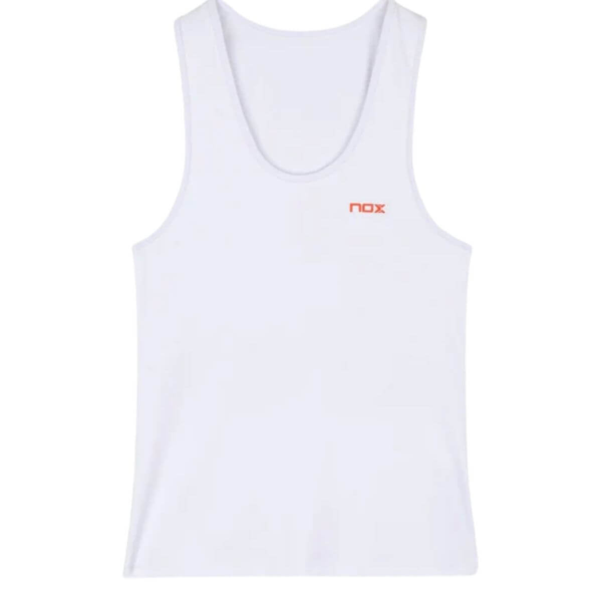 Polera Nox Mujer Tirantes Team Fit Blanca