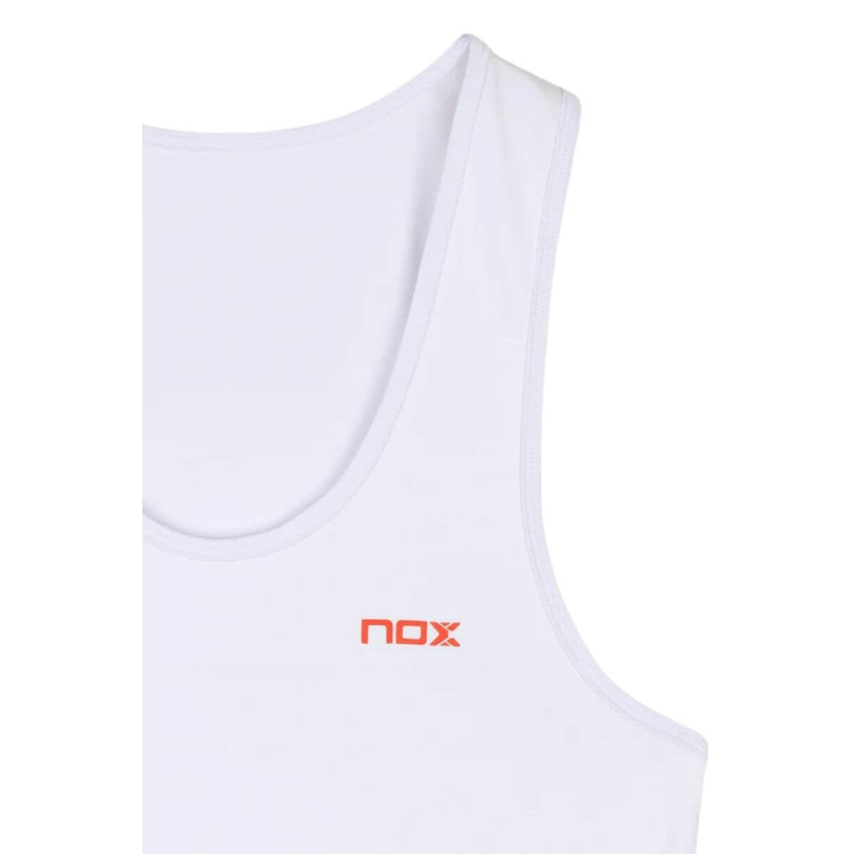 Polera Nox Mujer Tirantes Team Fit Blanca