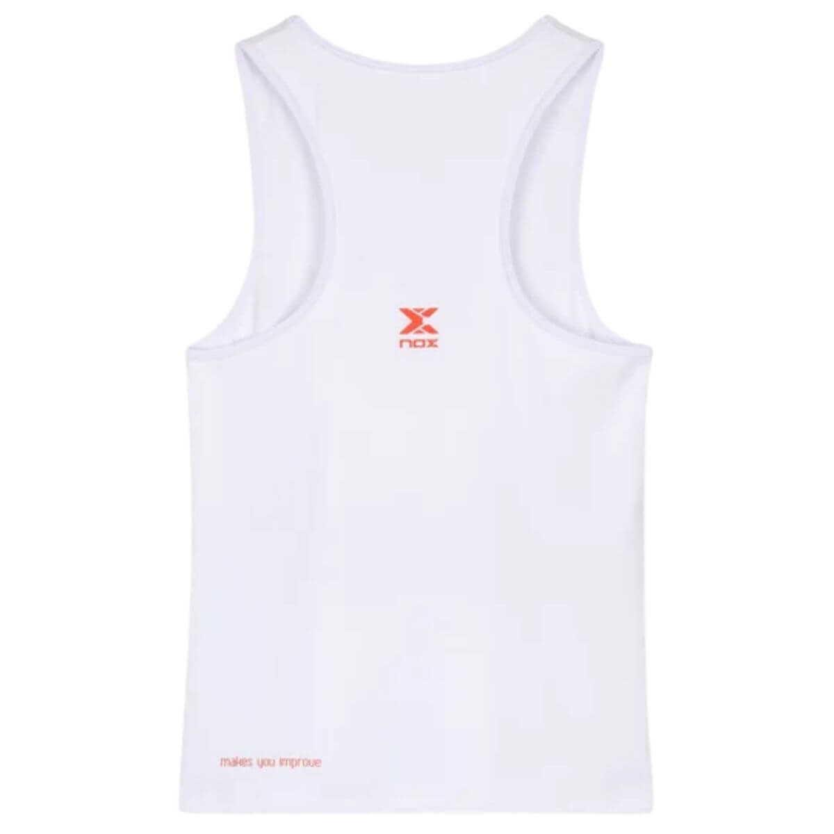 Polera Nox Mujer Tirantes Team Fit Blanca