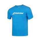 Polera Babolat Exercise Tee Men Blue Aster