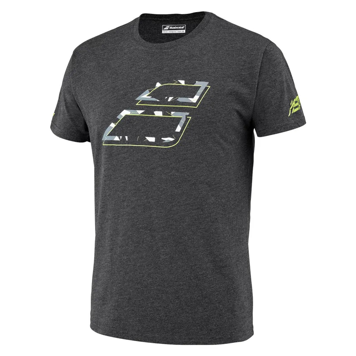 Polera Babolat Aero Cotton Tee Men Black