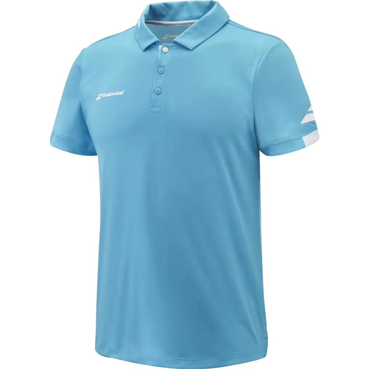 Polera Babolat Play Polo Men Cyan Blue