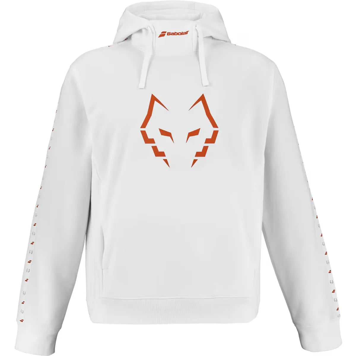 POLERON BABOLAT PADEL HOOD SWEAT LEBRON BLANCO