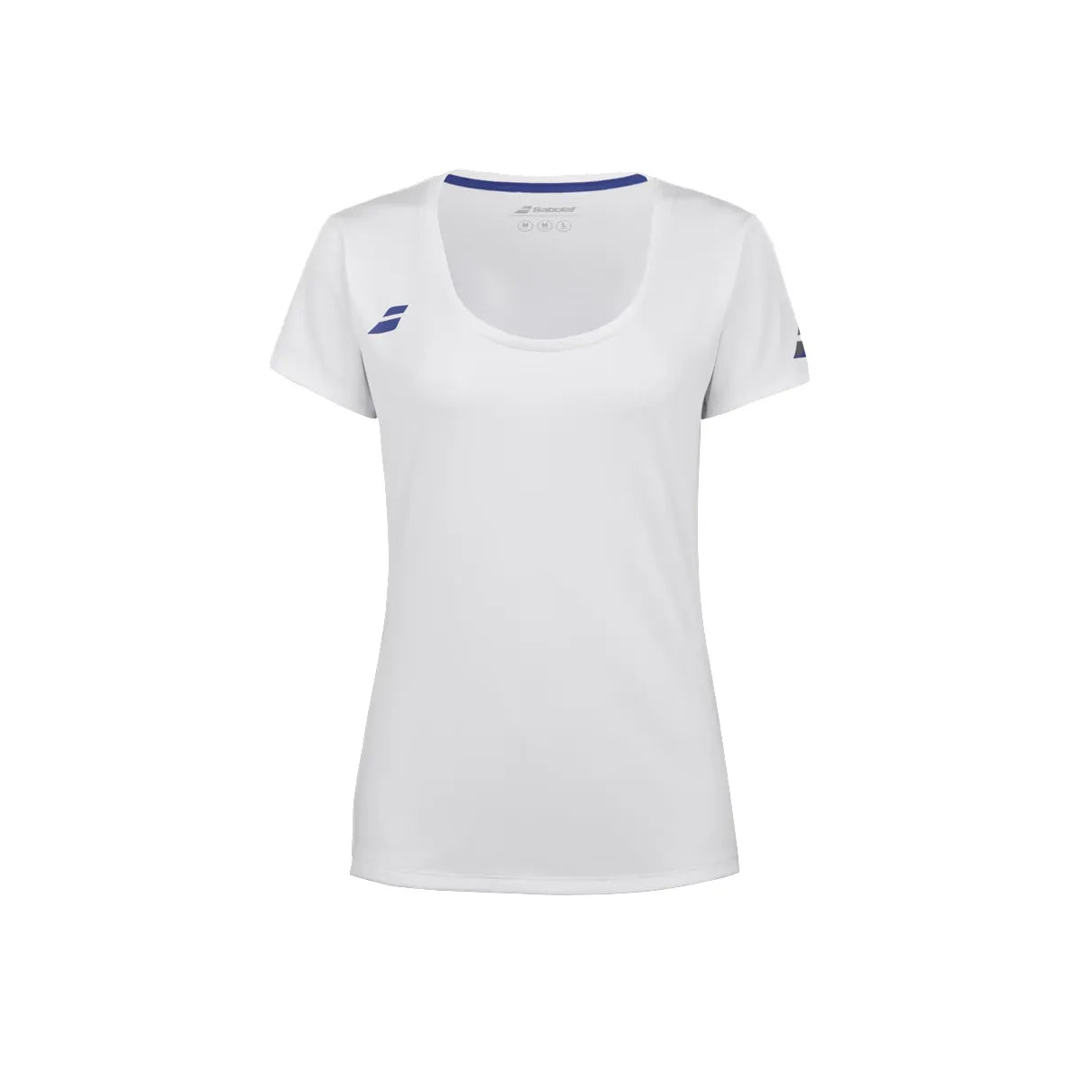 Polera Babolat Play Cap Sleeve Top Girl Blanco