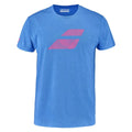 Polera Babolat Exercise Big Flag Tee Men Blue