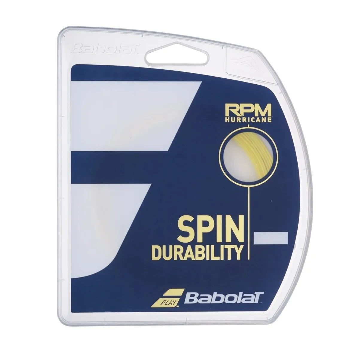 Set Cuerda Babolat RPM Hurricane Yellow 12M
