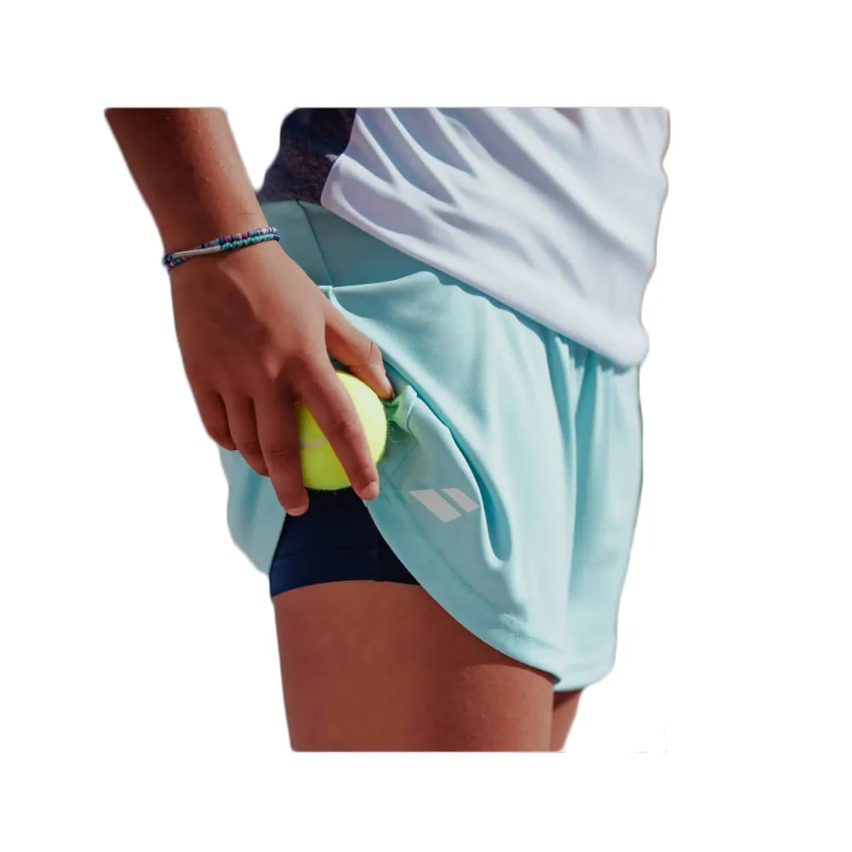 Falda Babolat Play Skirt Girl Azul Claro