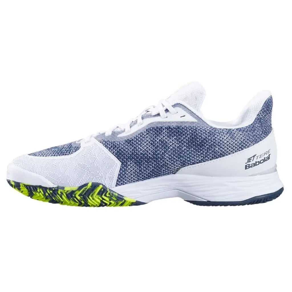 Zapatilla Babolat JET TERE CLAY MEN - White/Dark Blue