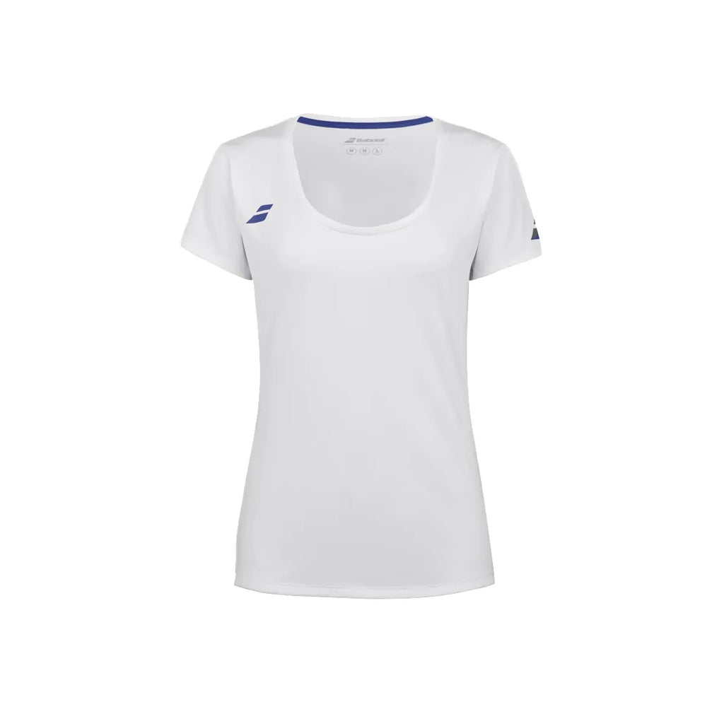 POLERA BABOLAT PLAY CAP SLEEVE TOP WOMEN BLANCO