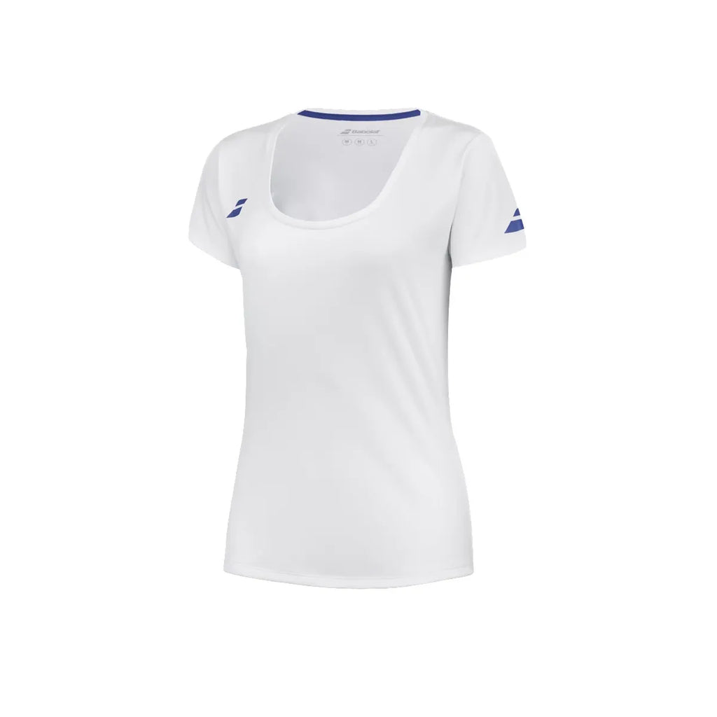 POLERA BABOLAT PLAY CAP SLEEVE TOP WOMEN BLANCO