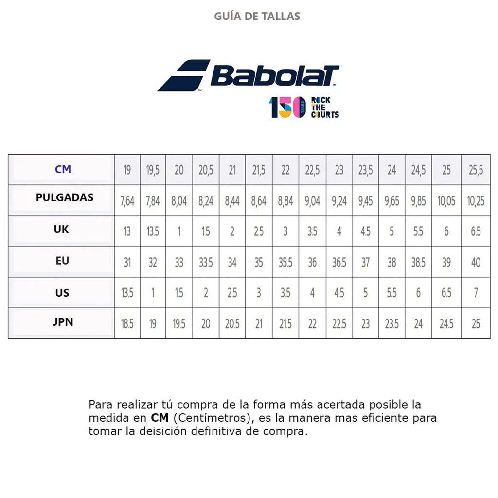 Zapatilla Babolat PROPULSE JUNIOR 3 CL BOY Black/Aero
