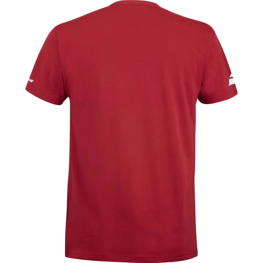 Polera Babolat Cotton Tee Lebron Red Dahlia