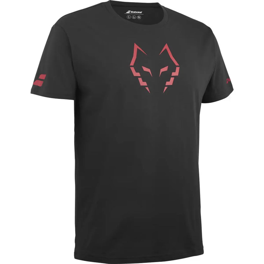 Polera Babolat Cotton Tee Lebron Negro