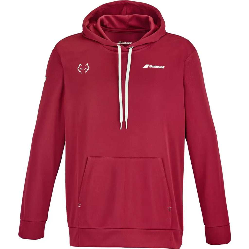 Polerón Babolat Padel Hood Sweat Lebron Red Dahlia
