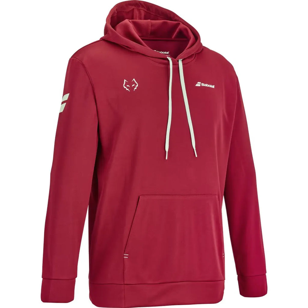 Polerón Babolat Padel Hood Sweat Lebron Red Dahlia
