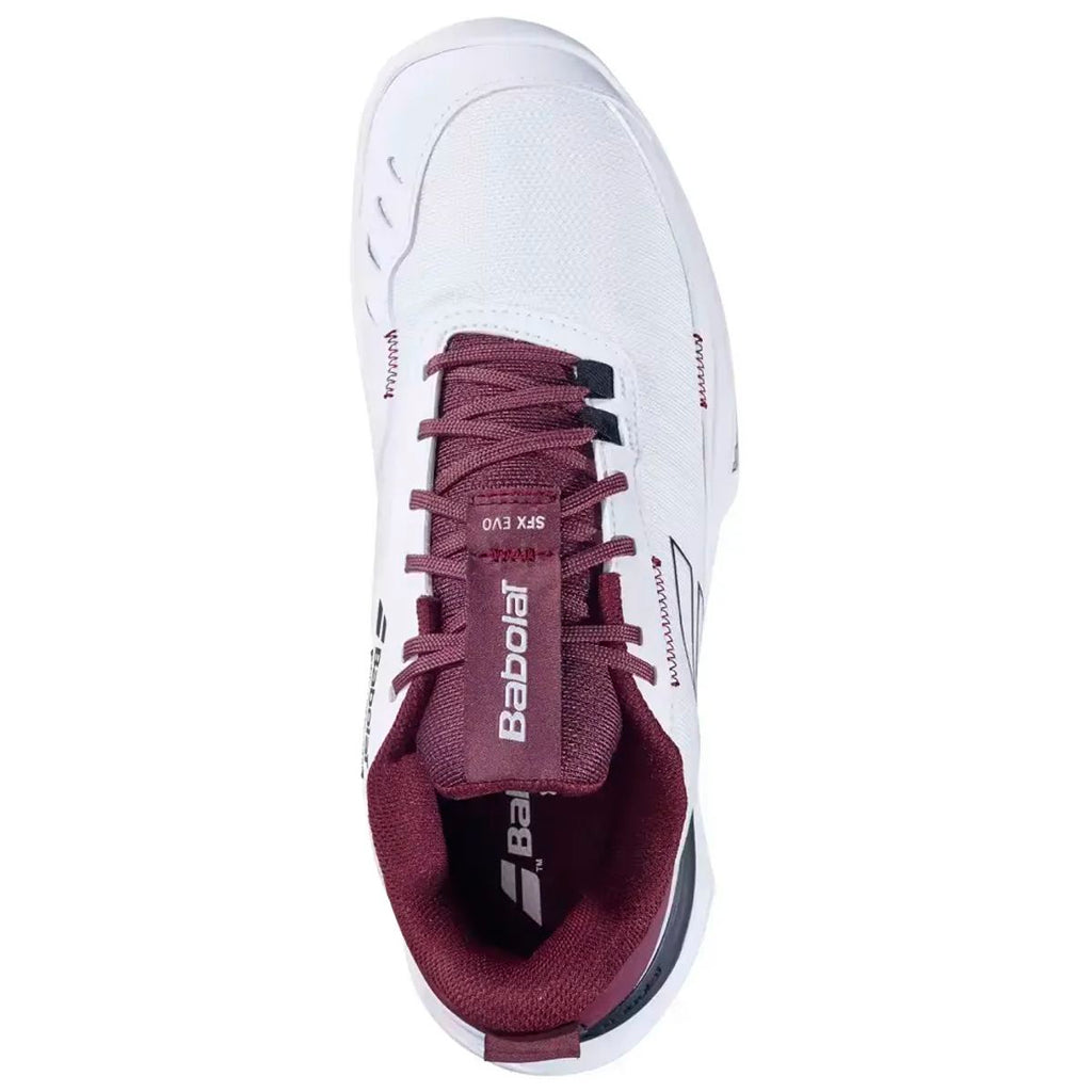 Zapatilla Babolat SFX EVO CLAY MEN White/Port Royale