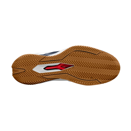 Zapatilla Rush Pro 4.5 Clay RG WH/N